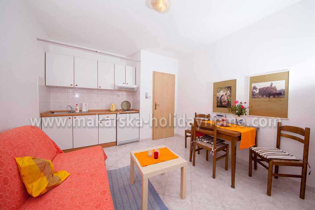 Levné apartmány Makarska, Apartmán Slavko A1 / 09