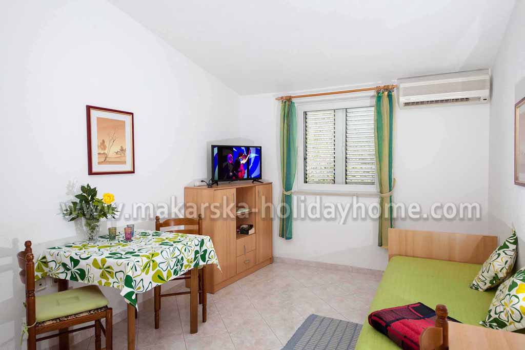 Makarska apartmanok 3 fő részére, Apartman Slavko A2 / 07