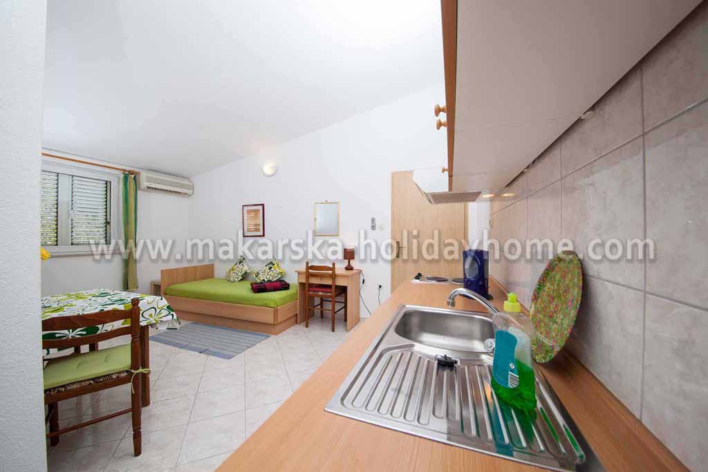 Makarska apartmanok 3 fő részére, Apartman Slavko A2 / 13
