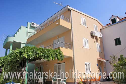 Макарська дешеві квартири до 4 осіб - Квартира Slavko A1