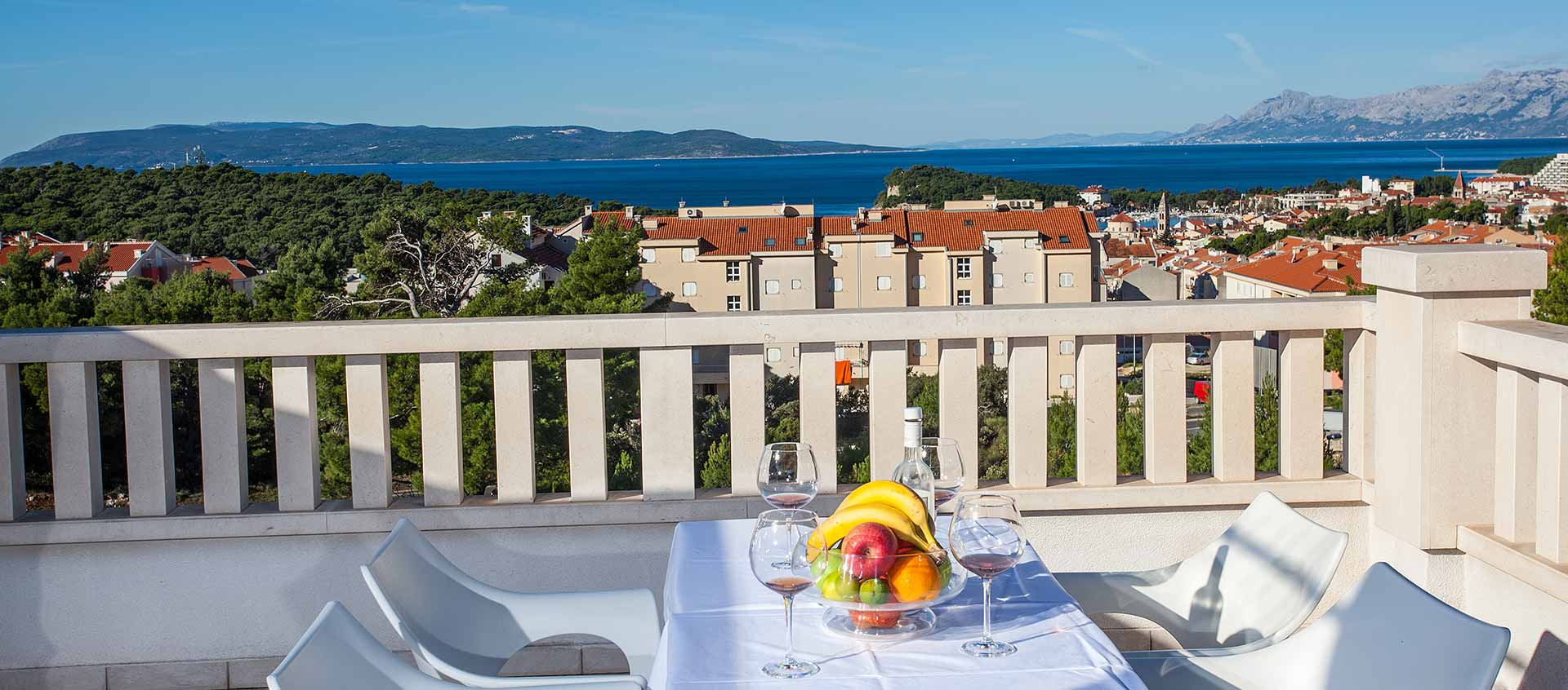 Ferienwohnung Makarska mit Pool - Appartement Stone A9