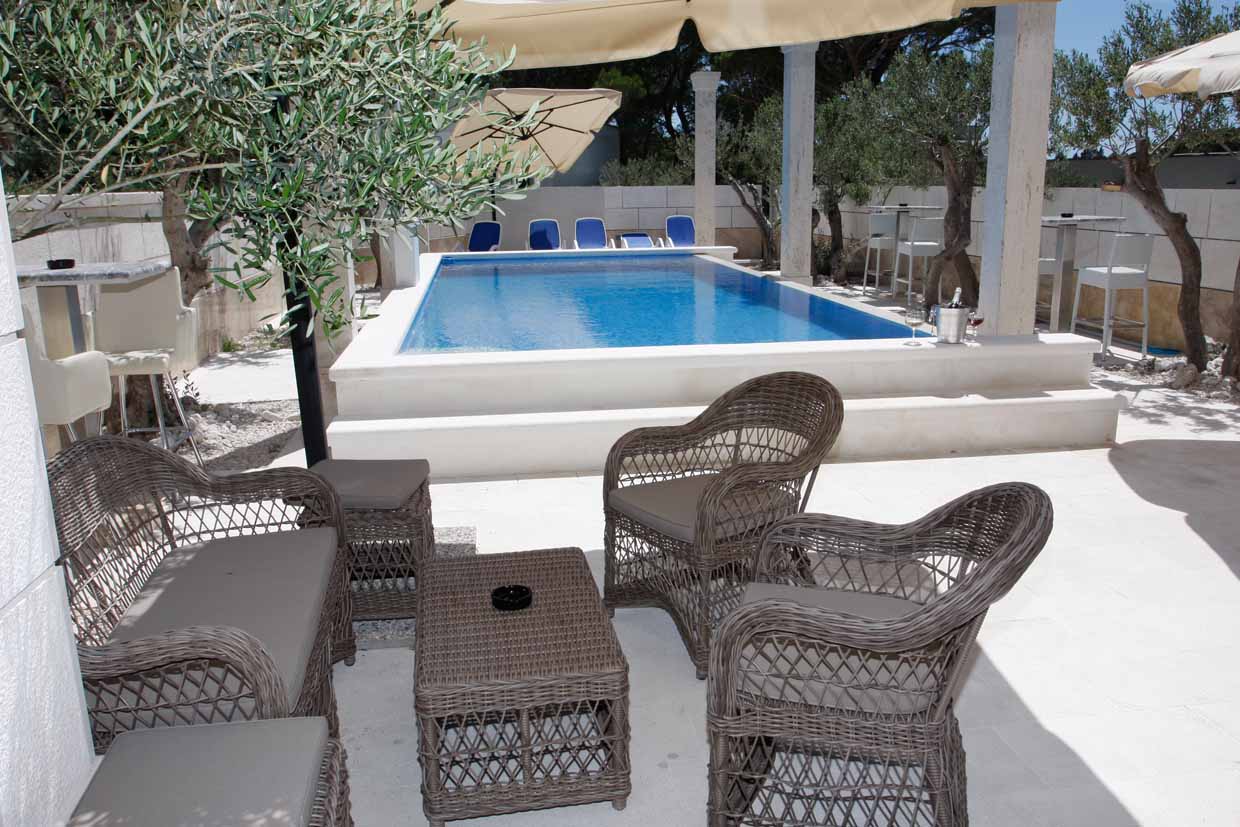 Ferienwohnung Makarska mit Pool - Apartment Stone A9 / 04