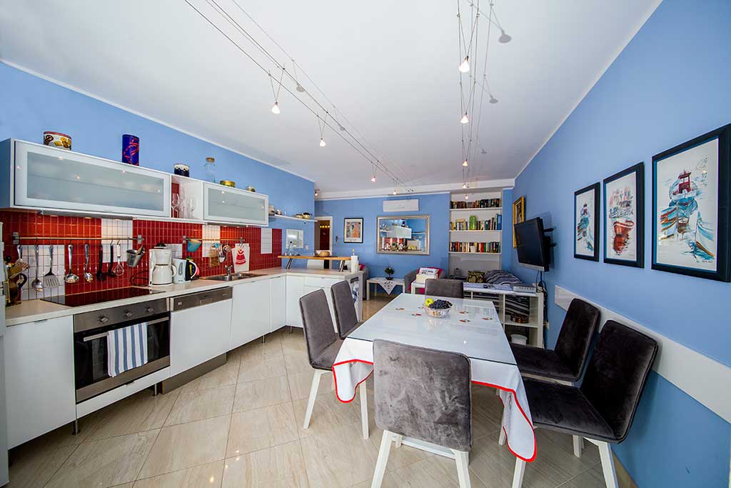 Salon z kuchnią - Apartament St. Peter A3 / 07