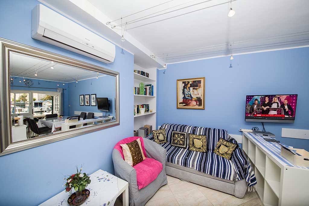 Salon z rozkładaną sofą - Apartament St. Peter A3 / 14