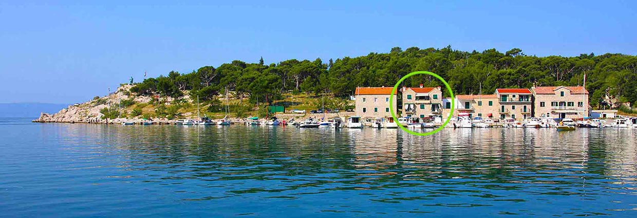 Hyra Lägenhet Kroatien nära havet - Makarska - Lägenhet St. Peter A3