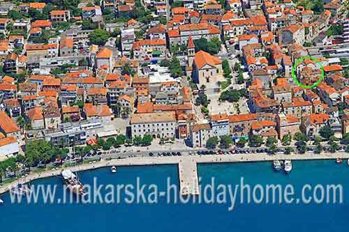 Apartments in Makarska in the city center, Apartment Tomica A2