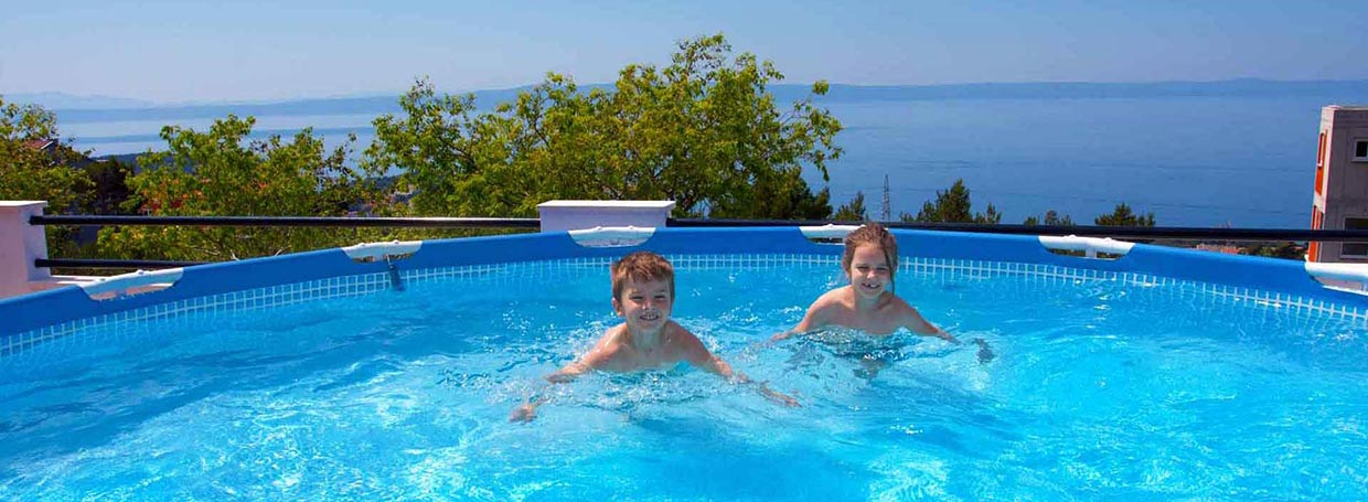 Lägenheter med pool i Kroatien - Makarska Rivieran