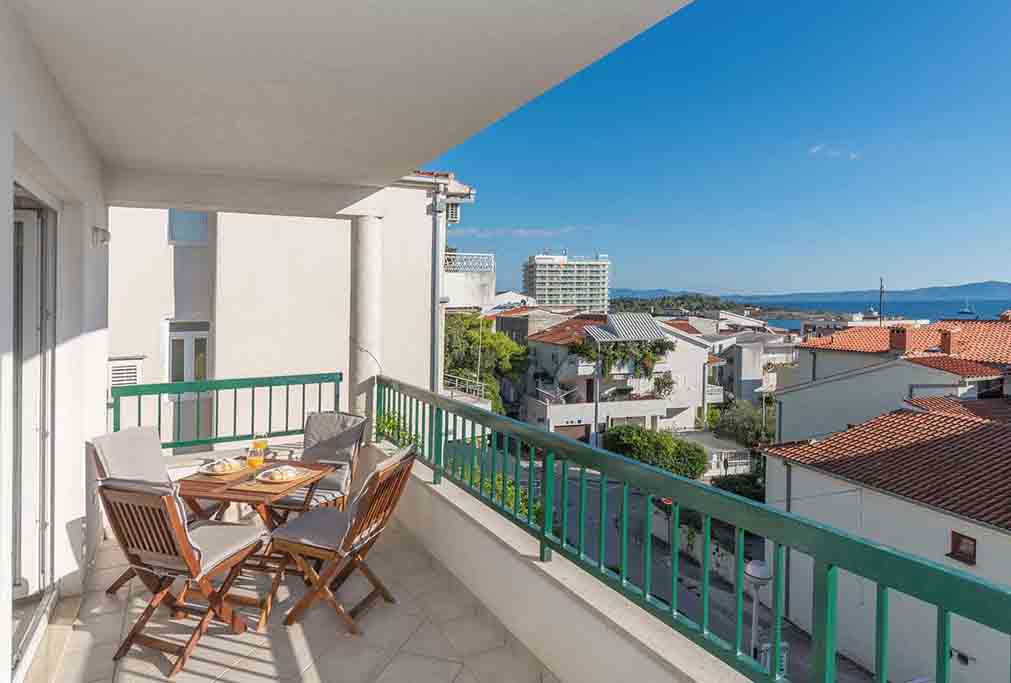 Balkon s pogledom na more, Apartman Vanda A5 / 21