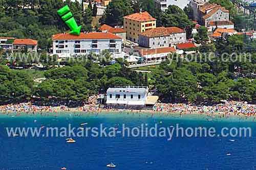 Makarska lägenheter på stranden för uthyrning - Lägenhet Vesela A1