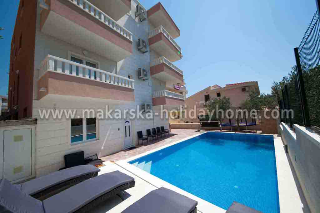 Makarska apartmány s bazénem - Apartmán Ivka A1 / 04