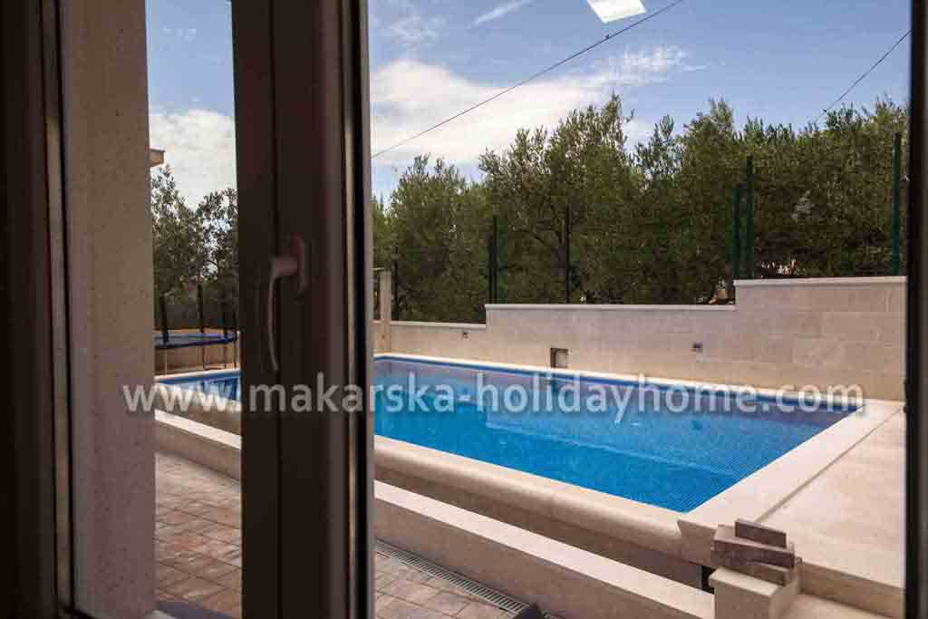 Exit to the pool - Apartmán Ivka A1 / 35