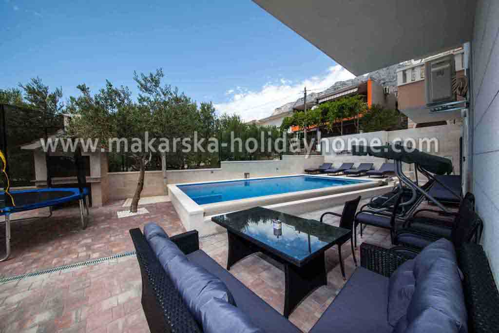 Terrace with pool - Apartmán Ivka A1 / 36