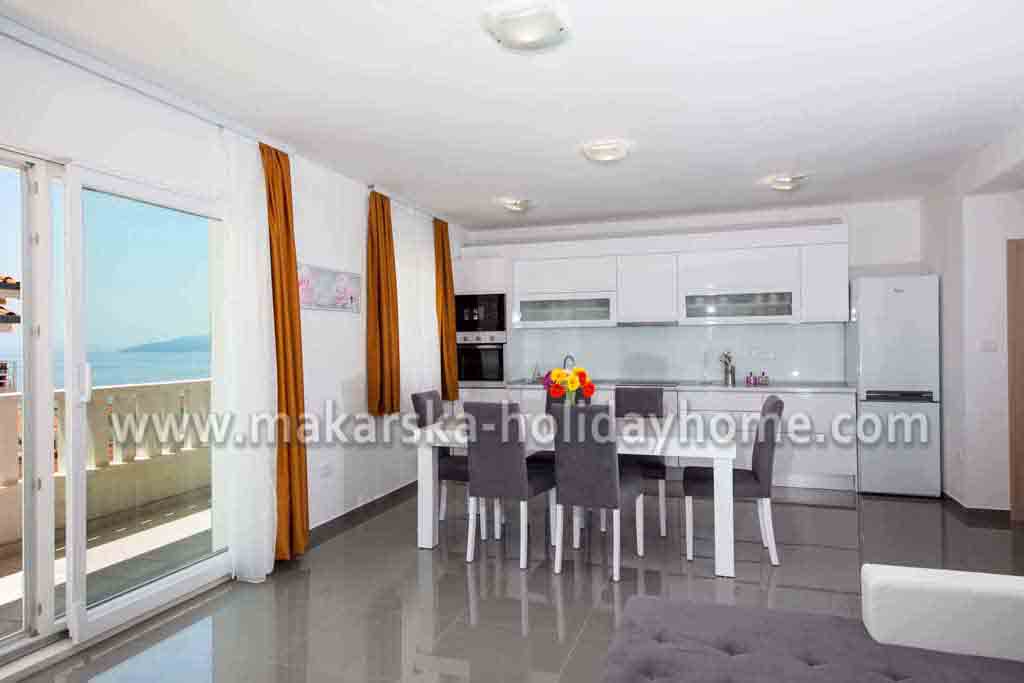 Living room with kitchen - Apartment Ivka A6 / 13