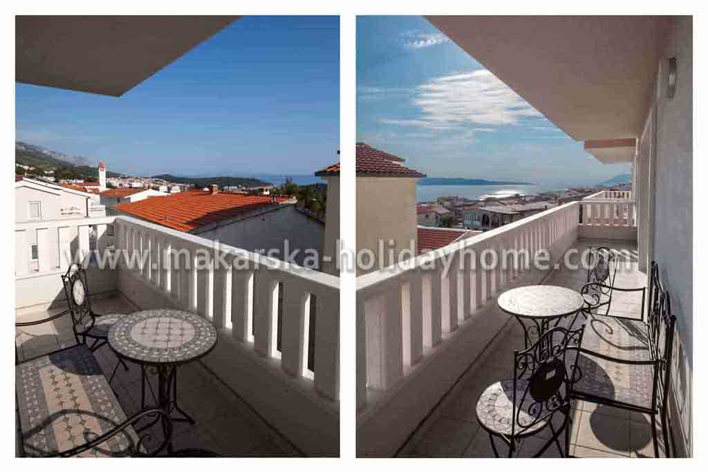 Balcony with seaview - Apartment Ivka A6 / 20