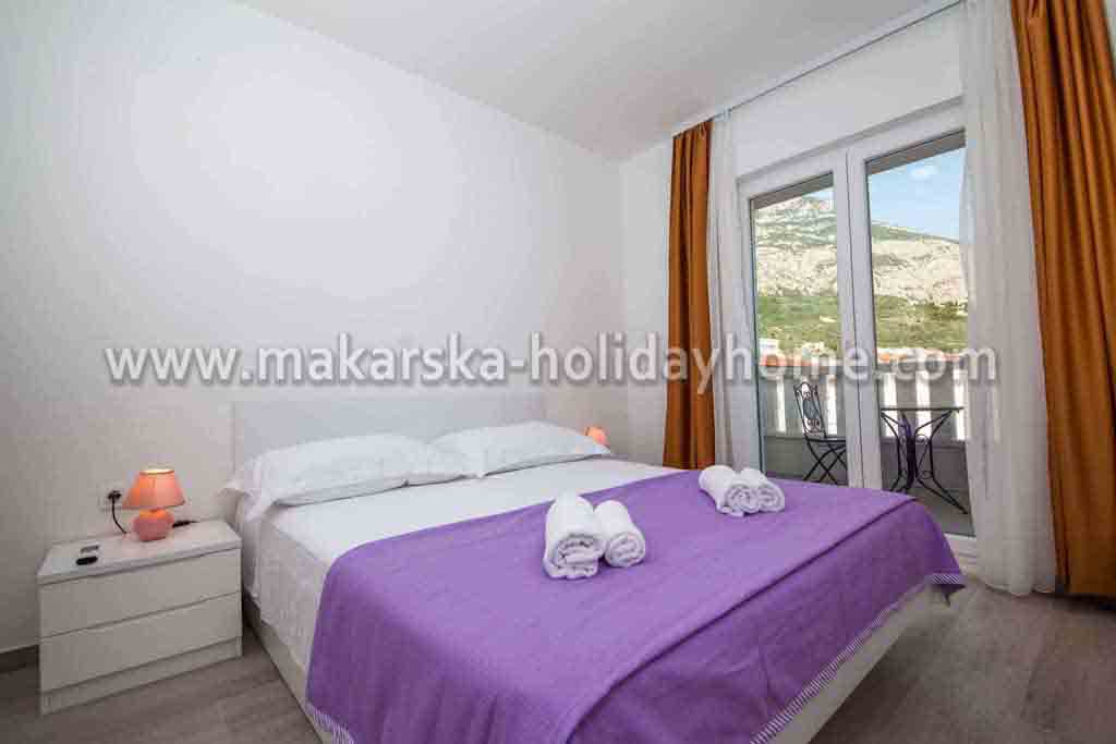 Bedroom with balcony - Apartment Ivka A6 / 27