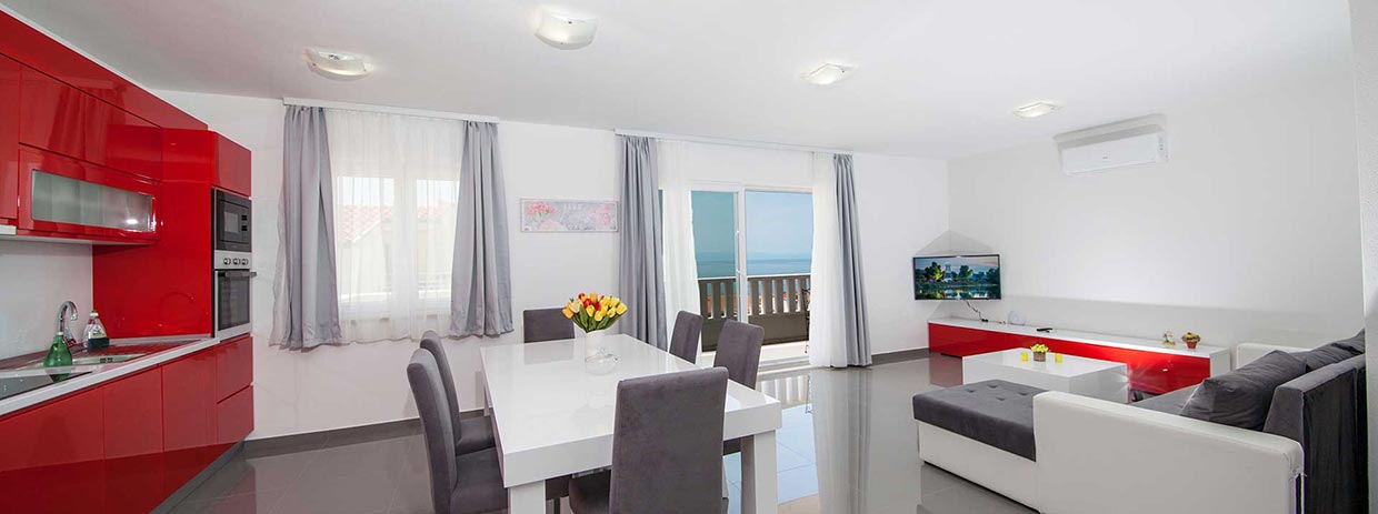 Apartmány s bazénem Makarska - Apartmán Villa Ivka A7