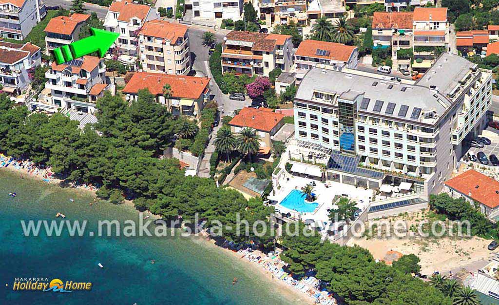 Ferienwohnung Makarska am Strand - Ferienwohnung Wind Rose A1 / 01