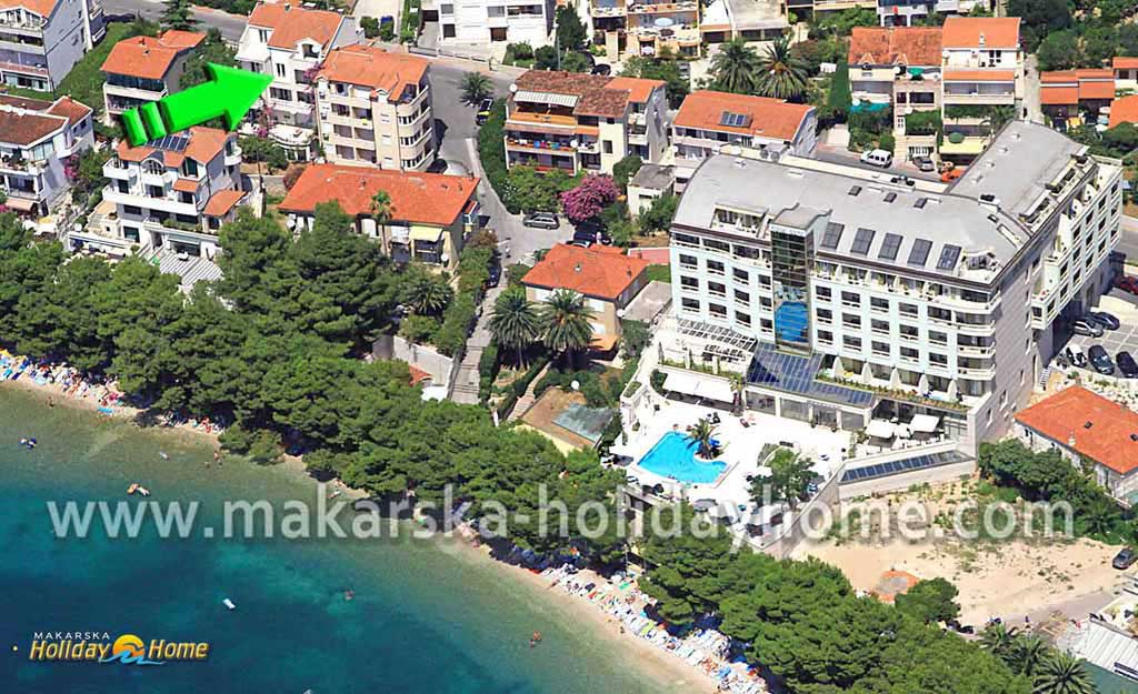 Ferienwohnung Makarska am Strand - Ferienwohnung Wind Rose A4 / 01