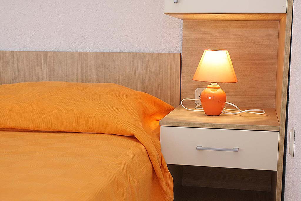 Łóżka w pokoju, Rezerwacja Makarska, Apartament Bruno A1 / 08