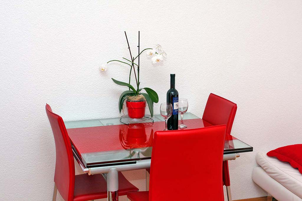 Stół i jadalnia, Zarezerwuj wakacje Chorwacja, Apartament Bruno A4 / 02