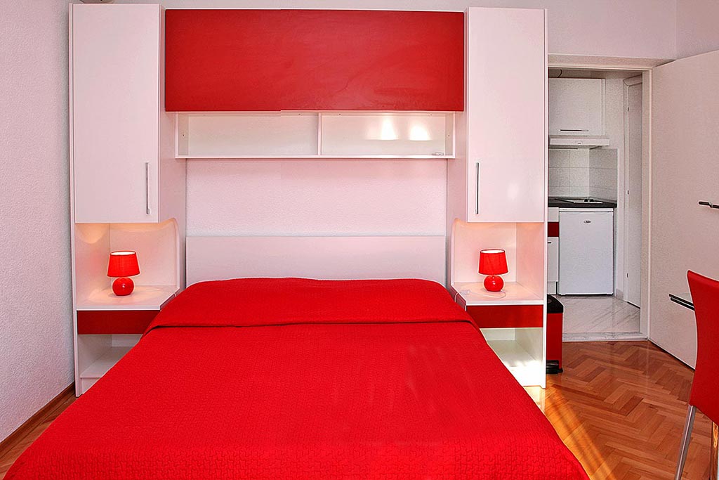 Dvokrevetna spavaća soba, Apartman Bruno A4 / 08