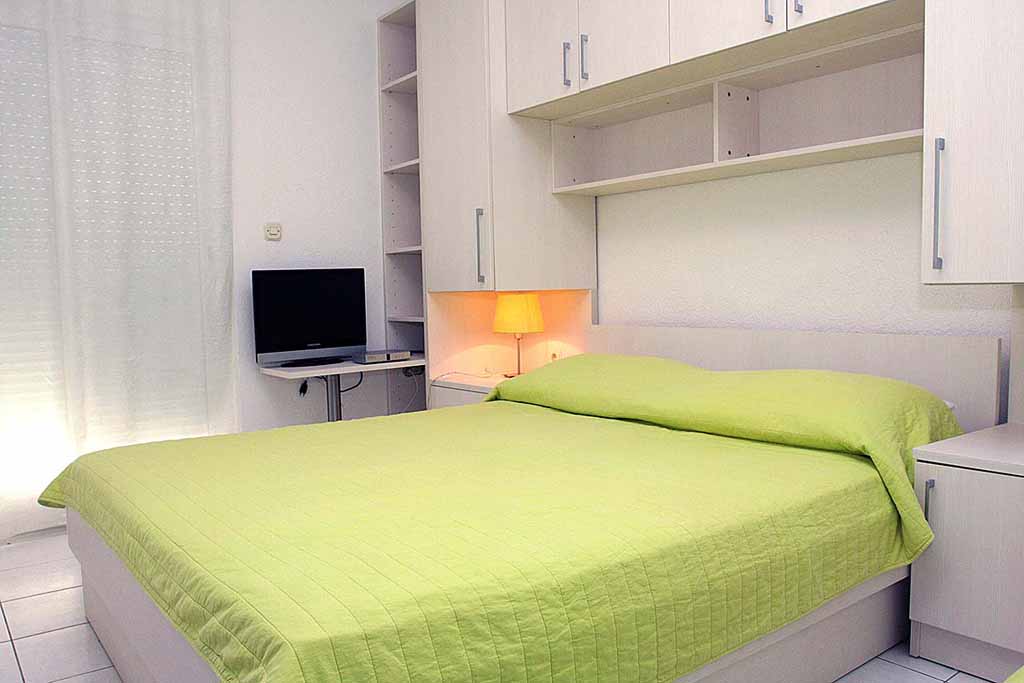 Sypialnia, Prywatne mieszkanie w Makarskiej, Apartament Bruno A7 / 03