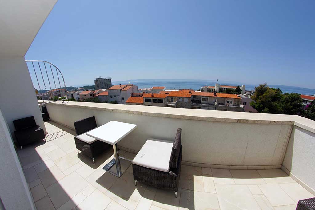 Makarska apartments, terrace - Apartment Milan A2 / 16