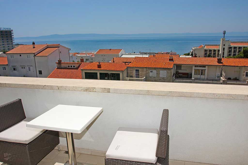 Balcony with sea view - Apartment Milan A2 / 17