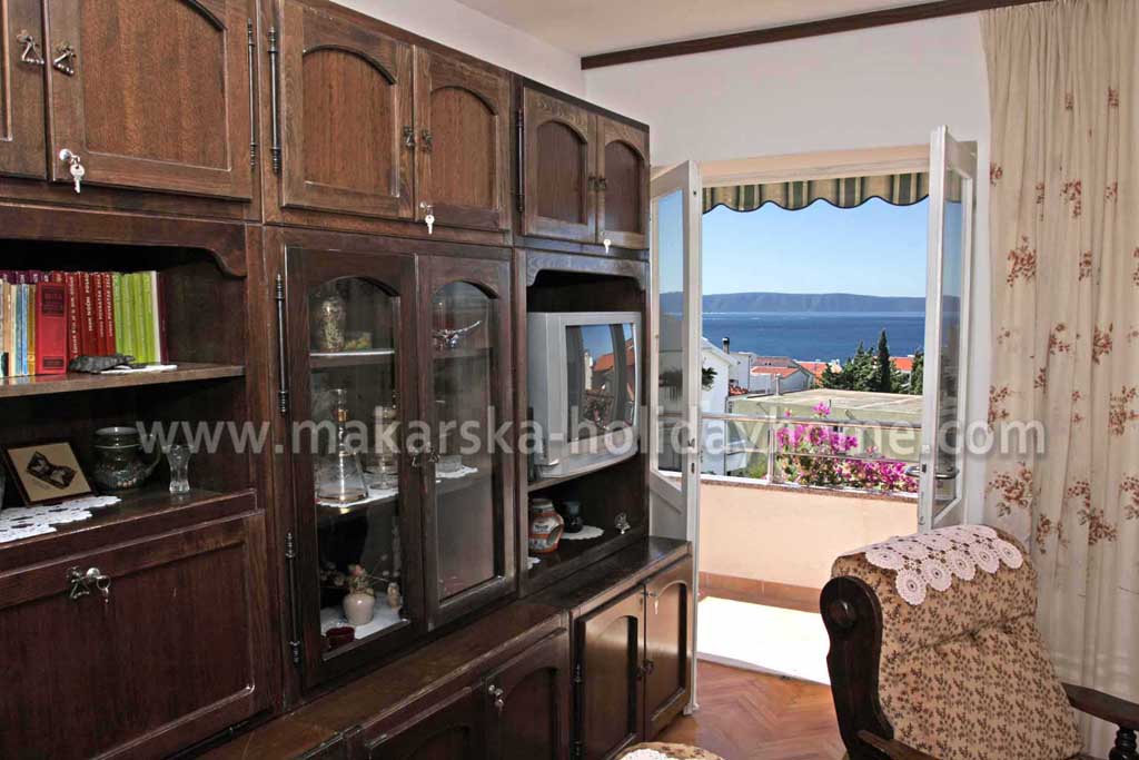 Privatni smještaj Makarska, izlaz na balkon - Apartman Rose A1 / 04