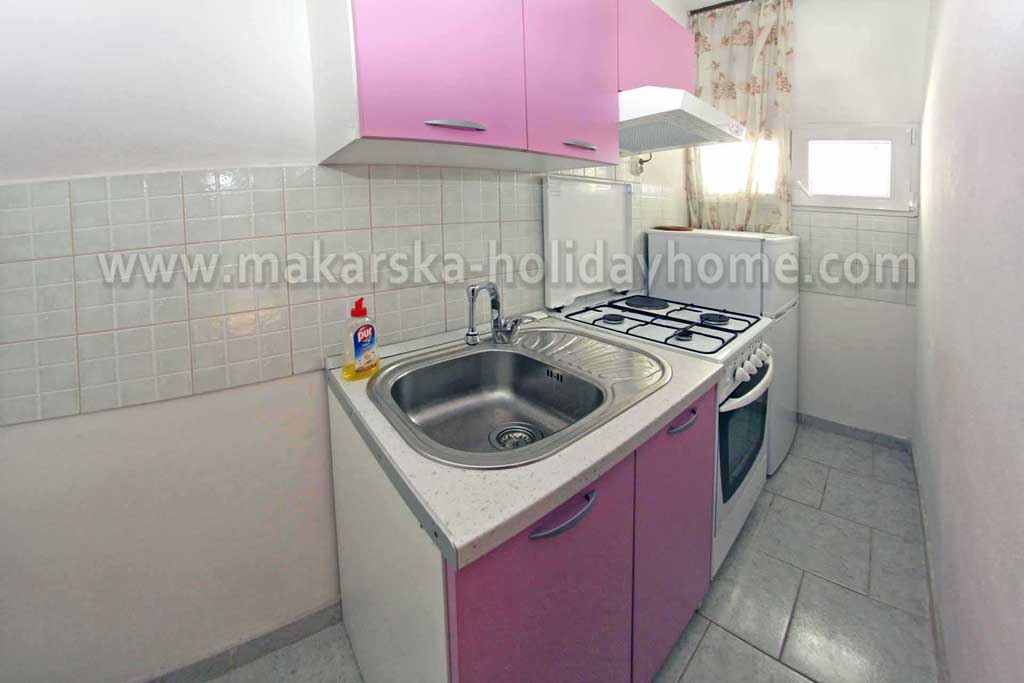 Luksuzni apartmani Makarska, kuhinja - Apartman Rose A1 / 07