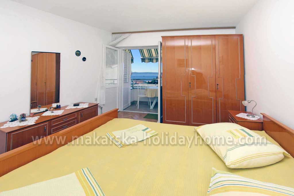Makarska Booking, sypialnia Apartament Rose A1 / 09