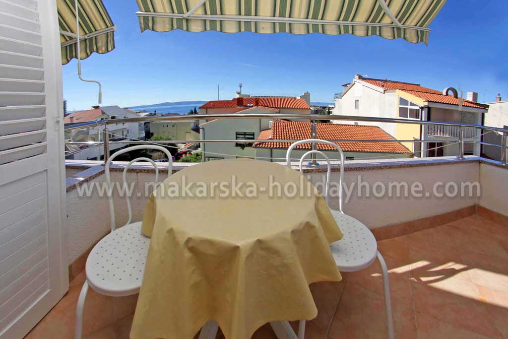 Apartmani Makarska za 4 osobe, balkon 2 - Apartman Rose A1 / 10