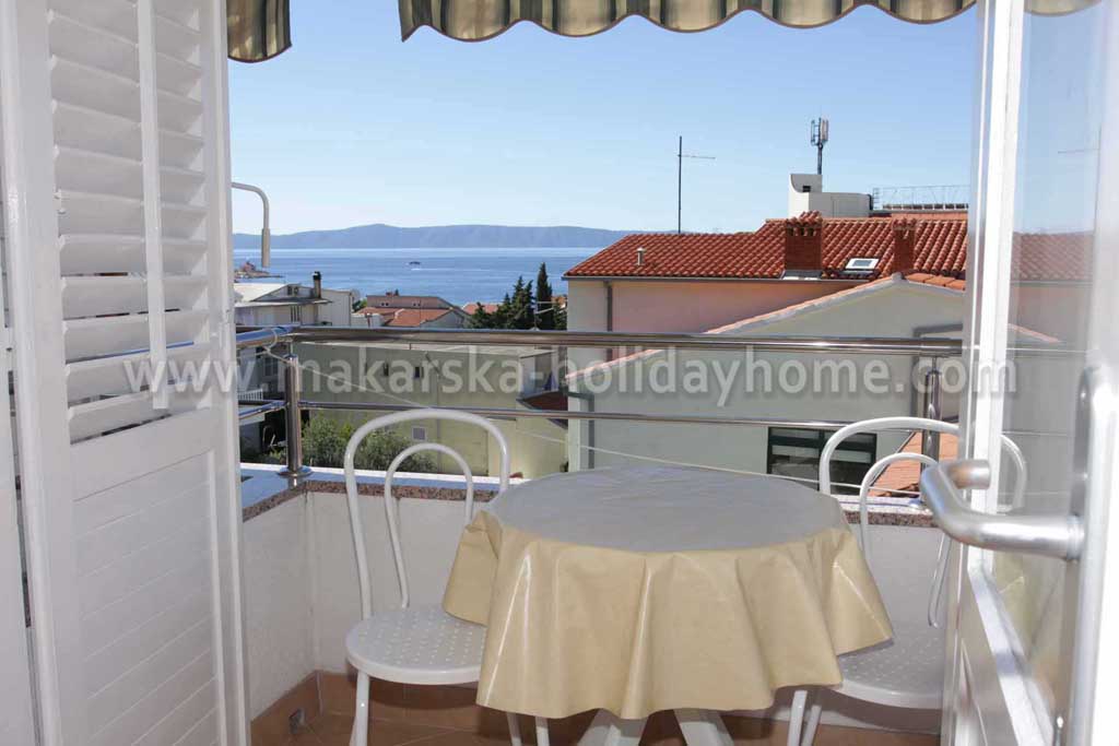 Apartmani Makarska rivijera, balkon - Apartman Rose A1 / 16