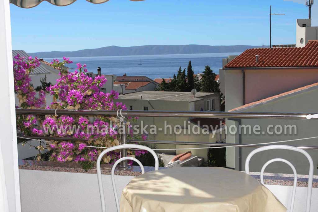 Apartmani Makarska Booking, pogled na more Apartman Rose A1 / 19