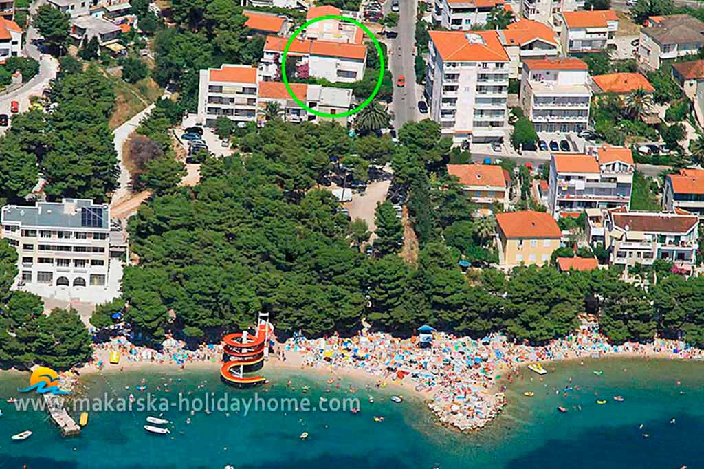 Apartmani uz more Makarska - Apartman Zdravko A1 / 01