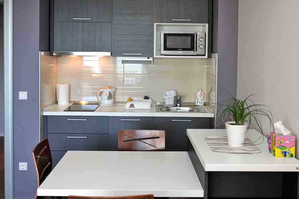 Spisestue og kjøkken - Leilighet Kesara A2 / 08