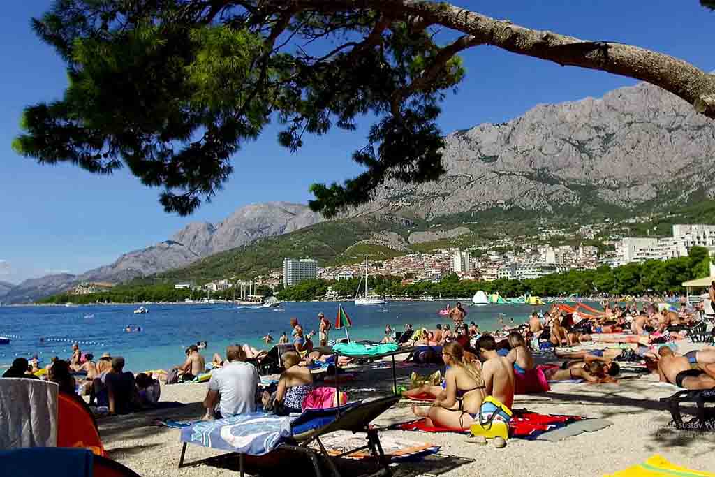 Soling på den berømte stranden Makarska - Leilighet Kesara A3 / 23