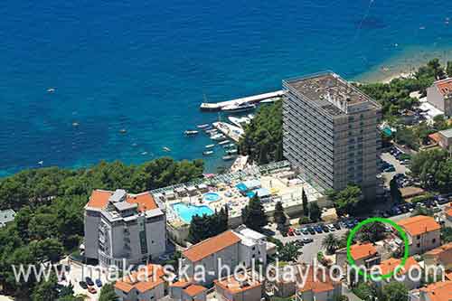 Apartamenty przy morza Chorwacja Makarska dla 4 osób - Apartaments Kesara A3