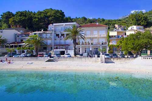 Seafront apartments Podgora for 2 persons