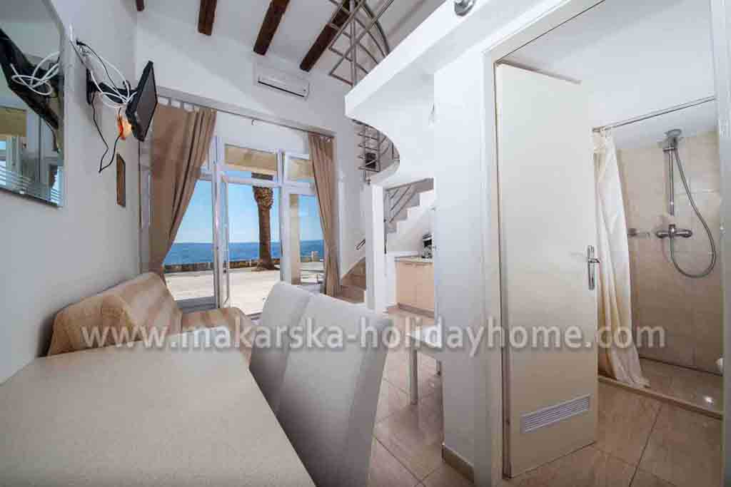 Ferienwohnung Podgora, Wohnzimmer - Appartement Boris A1 / 17