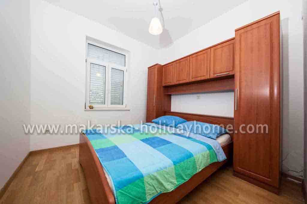 Schlafzimmer mit Doppelbett - Apartment Boris A3 / 11
