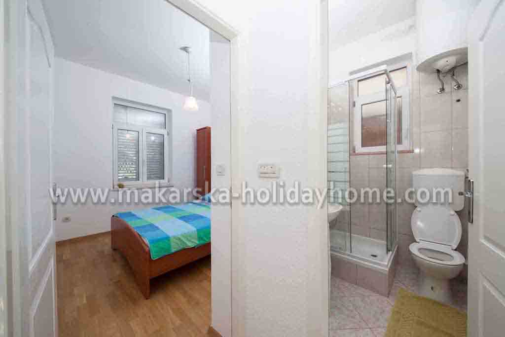 Schlafzimmer und Badezimmer - Apartment Boris A3 / 13