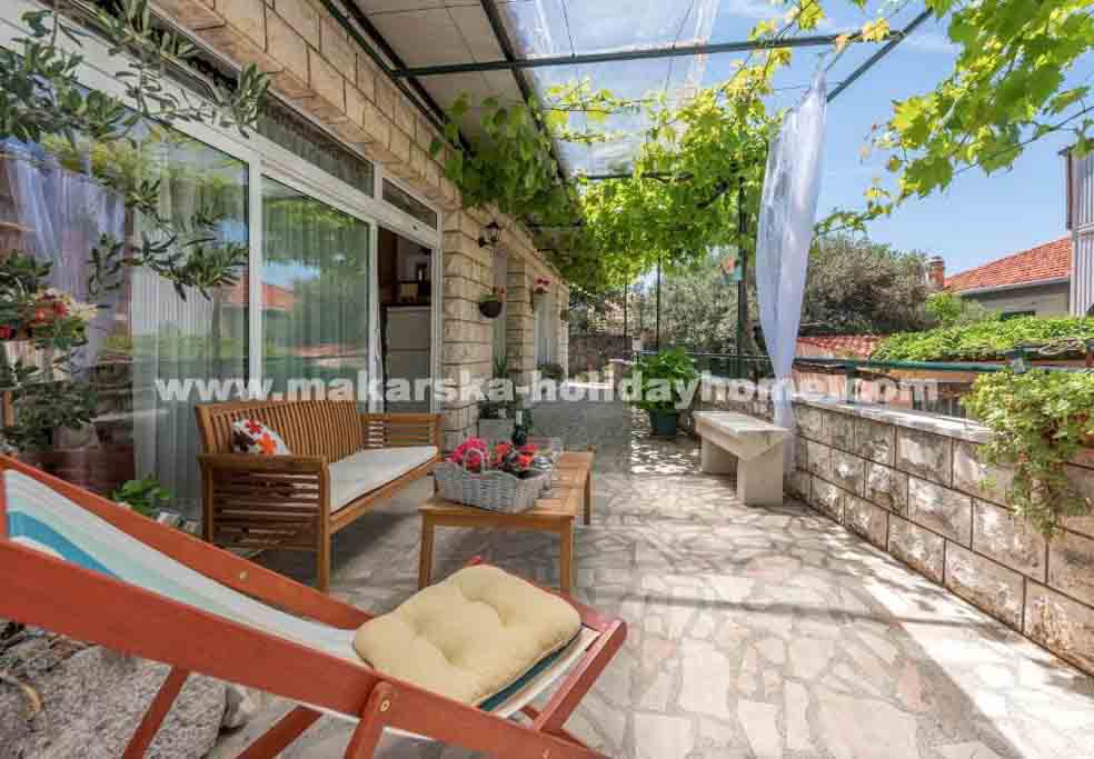 Terrasse - Ferienwohnung Damjan A2 / 11