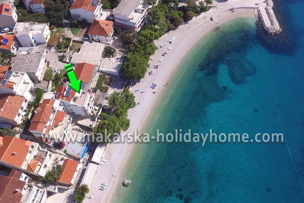 Apartmány na soukromé pláži Tučepi, Apartmán Antonela / 02