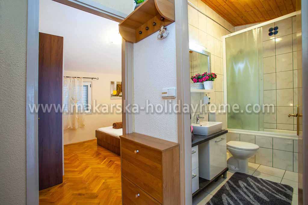 ložnice a koupelna, Apartmán Antonela / 20