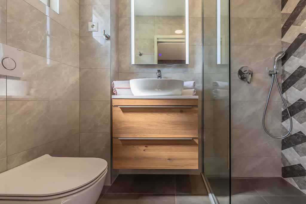 Apartments Tučepi, bathroom - Apartment Monika A3 / 14