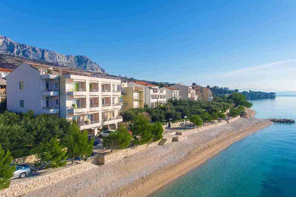 Kroatia leiligheter for familier med barn, Leilighet Lucija A2, Utsikt fra sjøen 3