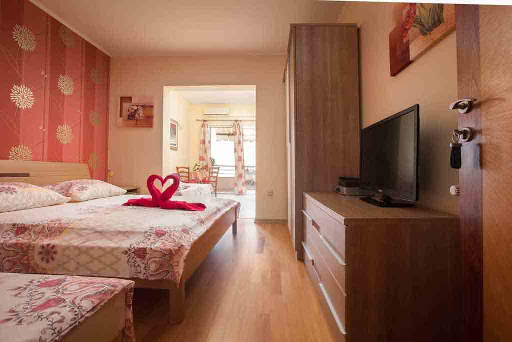 Kroatia leiligheter for familier med barn, Leilighet Lucija A2, Visning i rommet