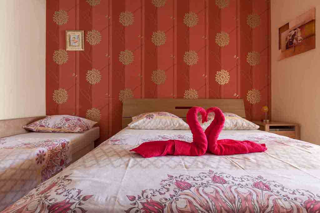 Kroatia leiligheter for familier med barn, Leilighet Lucija A2, Visning i rommet 3