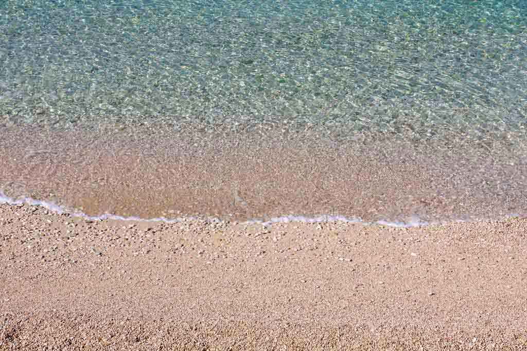 Feriehus Kroatia, Tučepi leilighet Lucija A3, Strand sand og sjø